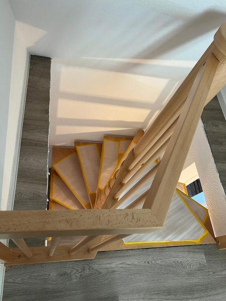 Treppe aus Holz